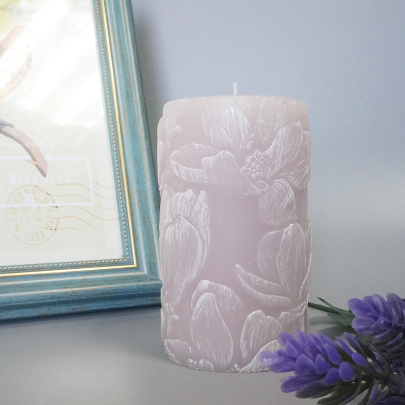 56g scented pillar candle London for with private label for home fragrance and decor